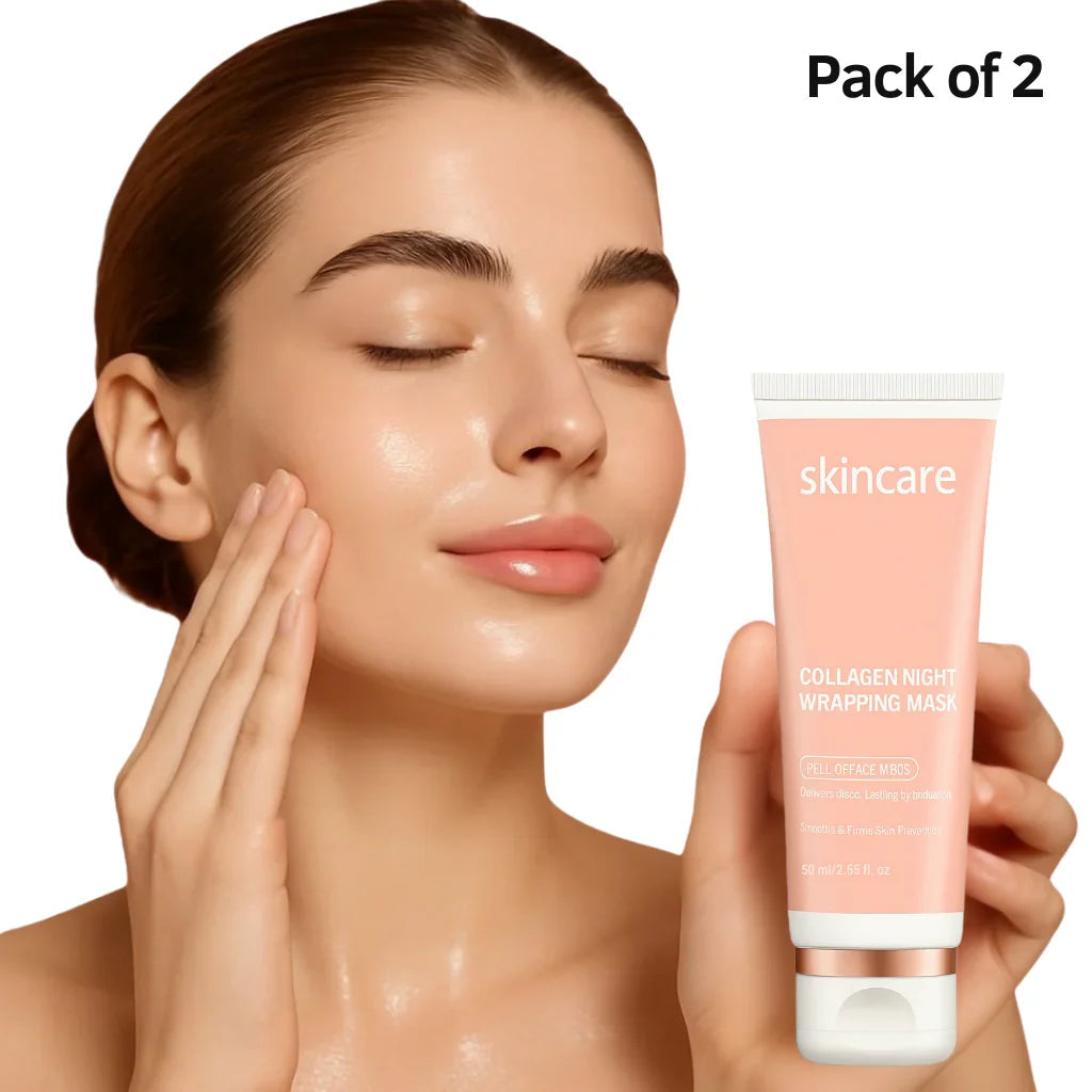 (Pack of 2) Korean Collagen Night Wrapping Peel Off Mask