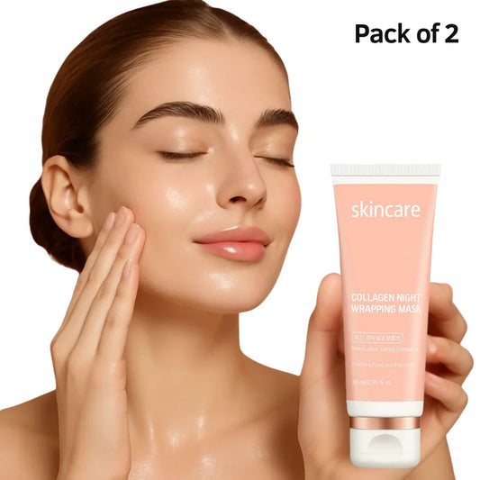 (Pack of 2) Korean Collagen Night Wrapping Peel Off Mask