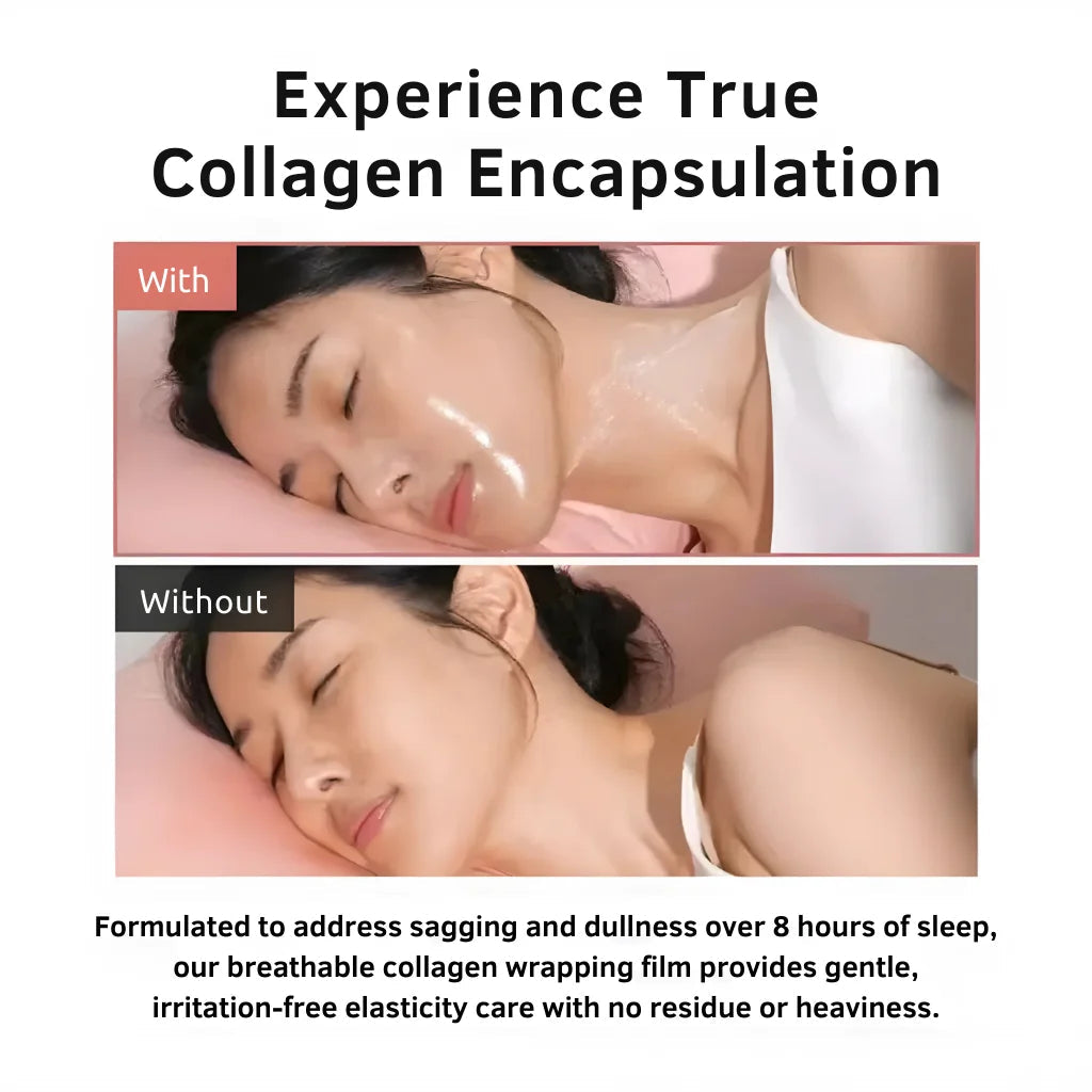 (Pack of 2) Korean Collagen Night Wrapping Peel Off Mask